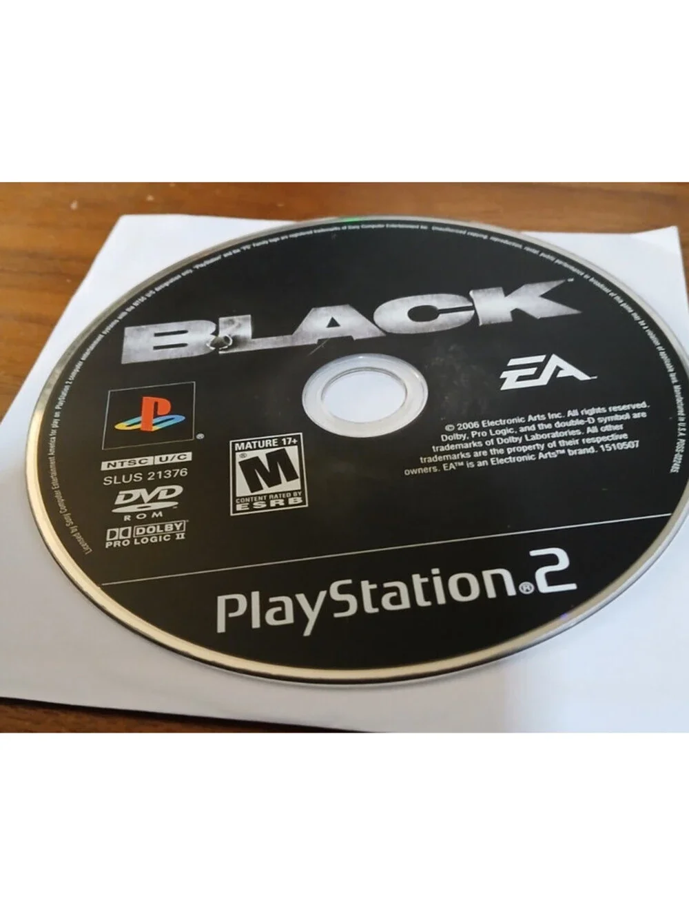 Black (Sony PlayStation 2, 2006)